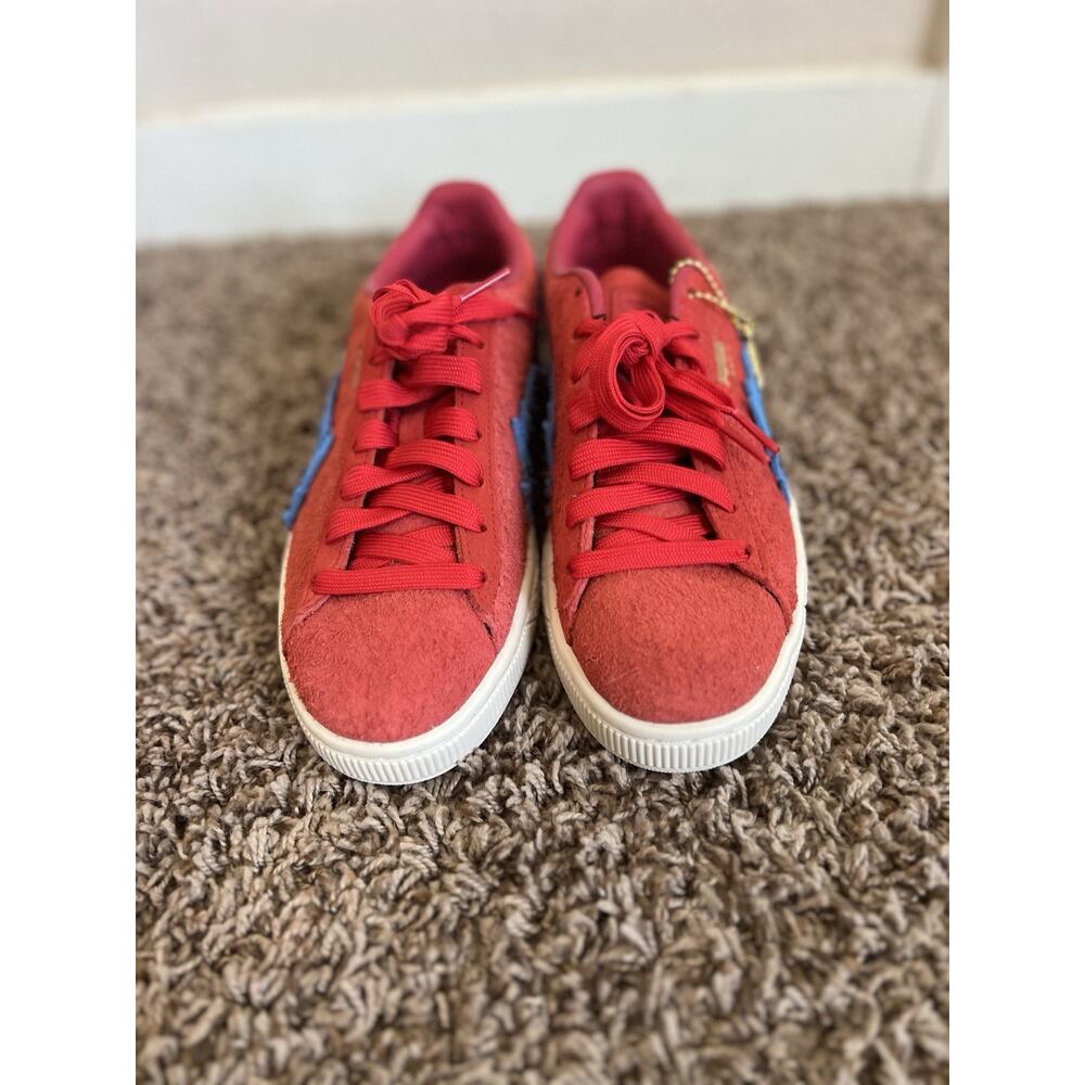 Puma x One Piece Buggy Suede Red Blue Sneaker 6 Collab Limited Edition Men - Picture 3 of 10